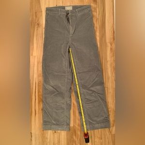 Everlane Size 6 Wide Leg Corduroy